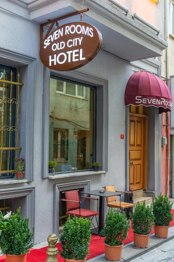 Seven Rooms Oldcity Hotel Istanboel Buitenkant foto
